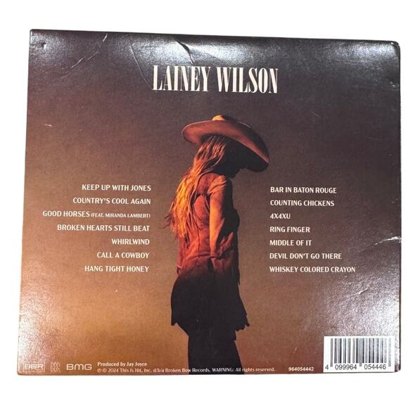 Lainey Wilson Signed Photograph Insert + CD "Whirlwind" - Picture 5 of 7